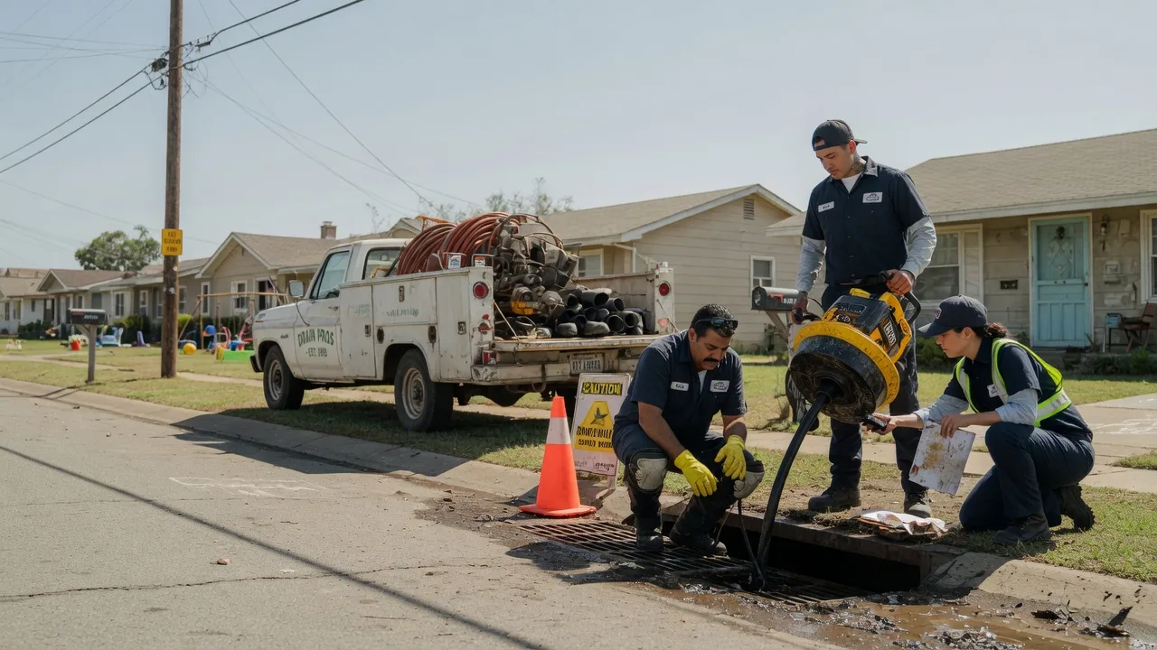 Drain Cleaning in Farmland, IN near me